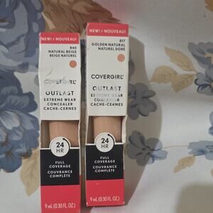 COVERGIRL Outlast Extreme Wear Waterproof Concealer Natural Beige & Golden Natu…